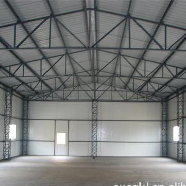 China Steel Fabricated House Prefab High Quality Steel Structure For Warehouse Building / Workshop / Storage Shed for sale