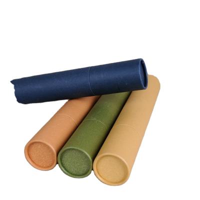 China Good Quality Cheap Hot Sale Solid Color Kraft Paper Cylinder Packaging Recyclable Can Paper Tube for sale