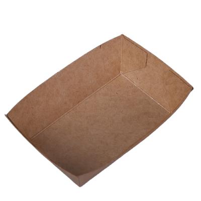 China Recyclable Direct Wholesale Disposable Ship Box Paper Packaging Factory Snack Packing Takeout Box for sale