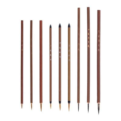 China Watetcolor Paint Brush Set Nylon Hair 7pcs Paint Set Brush Art Set Paint Brush Set Supplier for sale