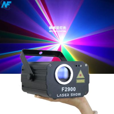 China Wireless Remote Control Stage Show Animation NewFeel F2900 APP LANDSCAPE DJ Disco RGB Laser Beam Light for sale