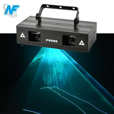 China Ktv/disco/dj/club/bar/party/ballroom 2 eyes laser double head party light RGB DJ disco club stage blue laser light for sale