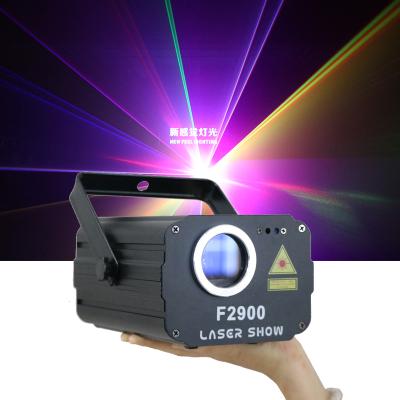 China Newest Ktv/disco/dj/club/bar/party/ballroom show projector 1w 2w RGB mini animation disco projector DJ 3d laser light 3d laser projector for sale