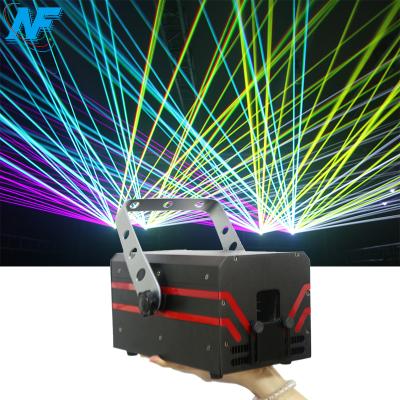 China Dj/disco/party/bar/club/weeding/stage animation ILDA Laser Light With 15KPPS scanner M-5000A 5W RGB for sale