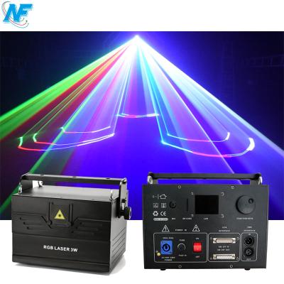 China Disco Factory Wholesale 30kpps 1W 2W 3W 4W 5W 6W 7W 8W 10W RGB Laser for sale