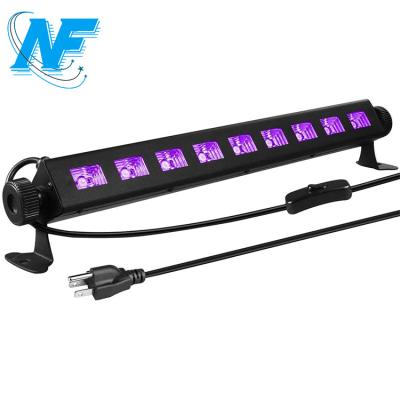 China Sports Stadiums LED Wall Wash 27W LED Bar Black Light UV Glow in Dark Party Supplies for Christmas Blacklight Party for sale