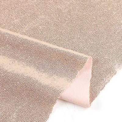 China Blackout style high-grade foil plaid knitted polyester fdy glitter bronzing fabric for women party dress for sale