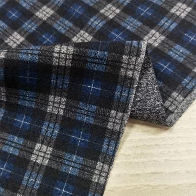 China Antistatic T/R FABRIC A/B ROMAN PLAID PRINT FABRIC FOR GARMENT for sale