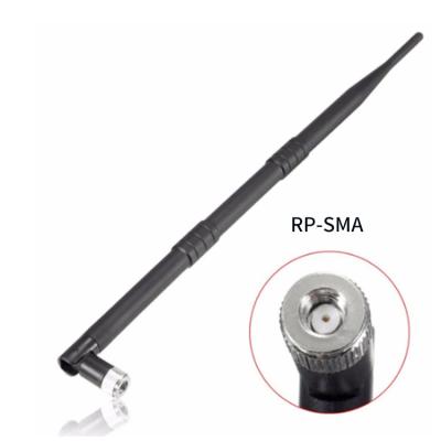 China GSM Omni Antenna 9dBi tilt&swivel N Plug Male Connector 377MM Needel WIFI Rubber Indoor Antenna AD--AT005 for sale