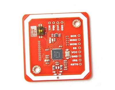 China Newest PN532 NFC RFID V3 module distance for short communication and support communicate with Android phone 42.7mm*40.4mm for sale