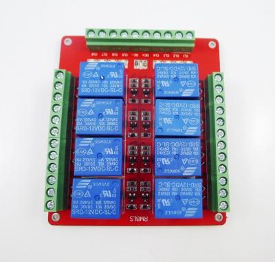 China 8 channel sealed relay module 8 way relay module manufacturer! ! for sale