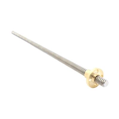 China T8/LeadScrew L300mm 8mm Lead Screw and Nut for 3D Printer Z Axis T8 L300mm 8mm Lead Screw and Nut for sale