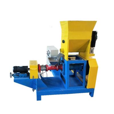 China fish pet food single screw extruder/floating fish feed pellet making machine/pet food production line for sale