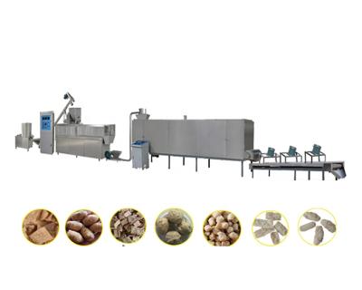 China Extrusion Soy Protein Soy Nuggets Extruder Soy Chunks Meat Nuggets Making Machine Extruder for sale