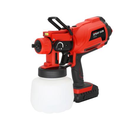 China 1200ml Cordless Mister Powerful Paint Spray Gun Adjustable Jet Model for sale