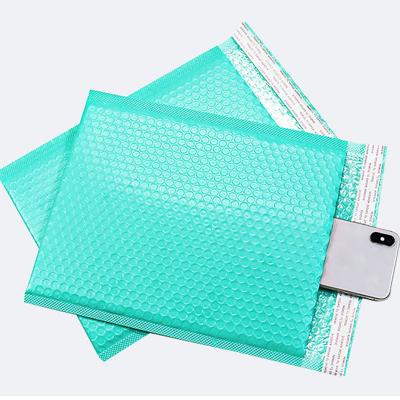 China Waterproof Teal Green Poly Bubble Mailer Padded Envelopes Self Seal Mailing Bag Bubble Mailer Mailing Envelope Mailing Bag for sale