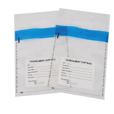 China Security Customized Tamper Proof Security Bags Tamper Proof Pe Bag With Security Strip For Medical for sale