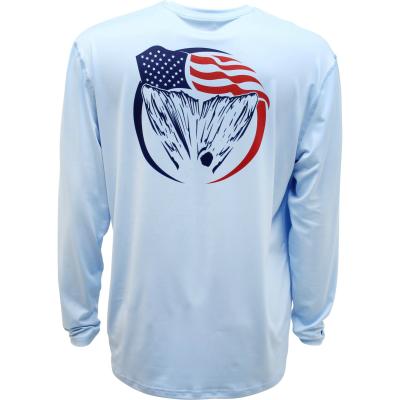 China Antibacterial Stain Shirt Fishing Long Sleeve Anti-UV Resistant Outdoor Quick Dry Shirt, Sublimation Performance T-shirt for sale