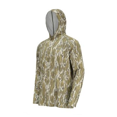 China Antibacterial High Quality Hot Selling Polyester Spandex Mens Camouflage Hunting Hoodie for sale