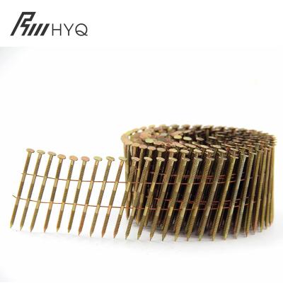 China Cheap Flat Wire Coils Nail Making Galvanized Coil Nails Wire Assembled Pallet Coil Nails for sale