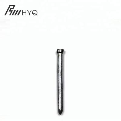 China 2.8*50mm flat polish q195 flip head nail headless nail for sale