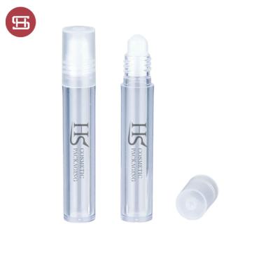 China Factory direct supply cute cheap round clear empty 3ml lip balm tube container in stock for sale