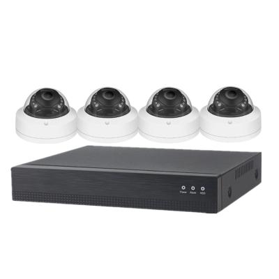 China NIGHT VISION 4 Channel Outdoor Surveillance 5MP HD CCTV System 4CH poe NVR Kit CCTV Camera Set Night Vision CCTV Camera Security System for sale