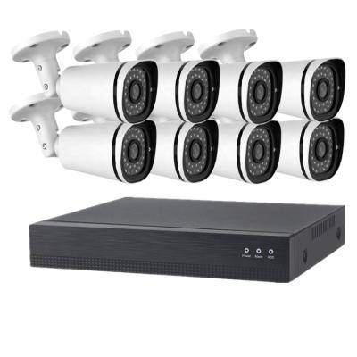 China 3MP 8CH NIGHT VISION Bullet Camera Daytime Night Network Camera Security Systems CCTV Poe NVR Kits Indoor Outdoor Alarm Systems for sale