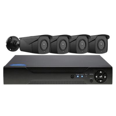 China 2MP DVR Ahd Camera Kit Wired CCTV Camera Audio System With 1080P 4CH DVR 5MP Metal AHD Bullet Camera for sale