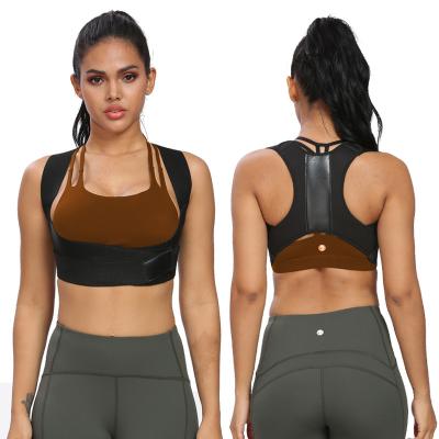 China High Quality Comfortable Adjustable Upper Back Support Back Brace Back Posture Corrector Belt Elastic Strap for sale