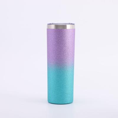 China Customized outdoor thermal coffee mug stainless steel cup tumbler wall logo bottle straight copper car viable thermo mug double for sale