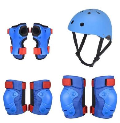 China Wholesale Gym Kids Helmet Protector Set For Roller Skating Balance Skating Bike Skateboarding for sale