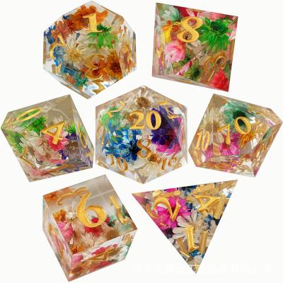 China Wholesale Resin Custom Mixed Styles Resin Die Cut Dungeon And Dragon Board Game DND Glitter Dies Resin for sale