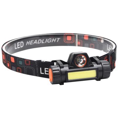 China HOT SELLING USB Rechargeable Headlight Headlamp Torch Element 18650 Battery High Power Led Headlight Emergency Backup USB Magnet Work Light for sale