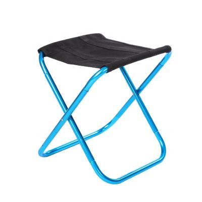 China New Design Modern Outdoor Beach Portable Light Weight Fishing Traveling Folding Aluminum Stool for sale