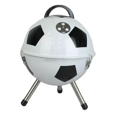 China 12 Inch Amazon Grill Charcoal Grill Roast Chicken Football Hot Portable Spherical BBQ Grills Easily Assembled for sale