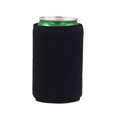 China Wholesale Neoprene White Neoprene Beer Can Cooler Holder, Customized Empty Holder With Your Logo for sale