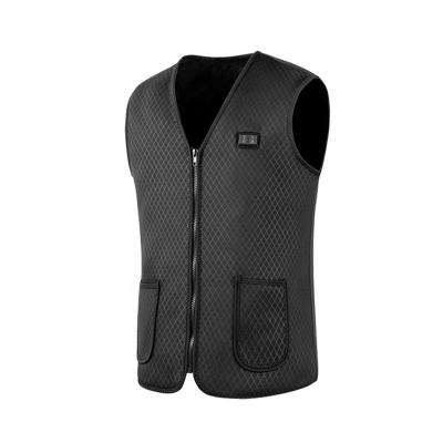 China 2021 New Women Winter Waterproof Amazon Heated Vest Heated Heat Trap Vest With Battery Pack Heating Shirt Vest for sale