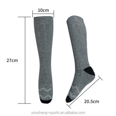 China Breathable Riding Riding Socks Rechargeable Heated Sports Material Soft Breathable Insulated Rechargeable Battery Powered Electron for sale