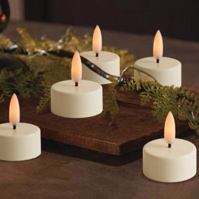 China Birthdays Led Flameless Candles Tea Light Set With Battery Operated Remote Control for sale