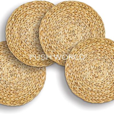 China Eco-Friendly Sustainable Sustainable Water Hyacinth Place Mat for sale