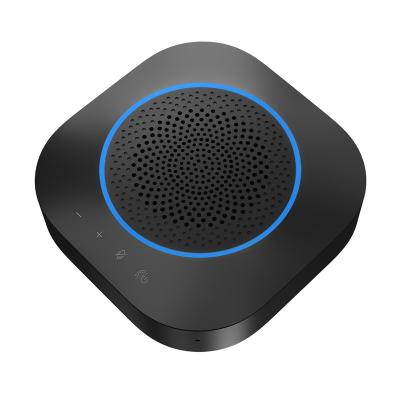 China Joowin SC10 Blue LED Voice Video Omnidirectional Speakerphone MIC Flashing Light Tooth Wireless Speaker for sale