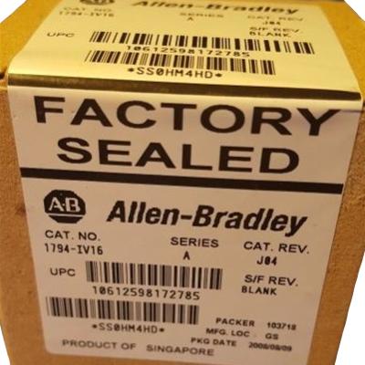 China industrial ect. Competitive Price Allen Bradley PLC 1794-IV16 Cable 16 Point Digital Input Module for sale