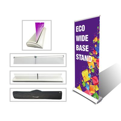 China Health Care Institutes Retractable Banner Stand Roll Up Banner Advertising Display Beach Stand Poster for sale