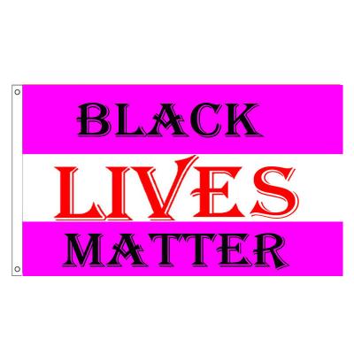 China Hanging USA BLACK LIVES MATTER 3x5ft Flag , Hot Sale American Flag 48 Hours Fast Delivery for sale