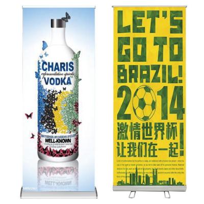 China Healthcare Institutes Advertising aluminium portable retractable roll up stand banner, trade show display for sale