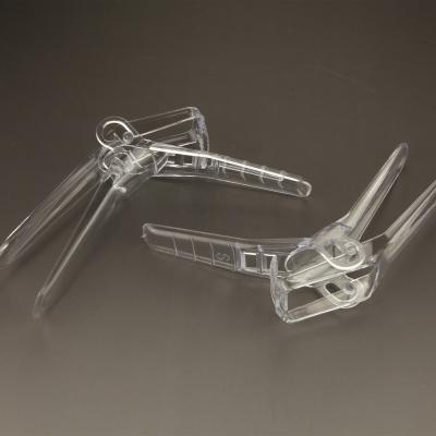 China Spanish Type Medical Grade Vaginal Speculum Medical Use PVC Disposable Plastic Speculum for sale