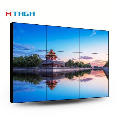 China 55 Inch Brightness 500cd/m2 LCD Splicing Screen 1200:1 Contrast Ratio 3.5mm Seams for sale