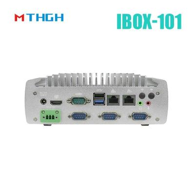 China IBOX-101 Plus Industrial Mini PC met HDMI Mini PCIe/MSATA Ondersteuning Windows/Liunx Te koop