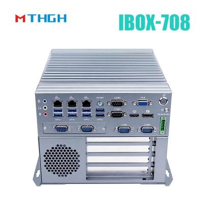 China IBOX-708 SSD Intel Core I5 6500T Industrial Mini PC All Aluminum Chassis -20℃~60℃ Temp for sale